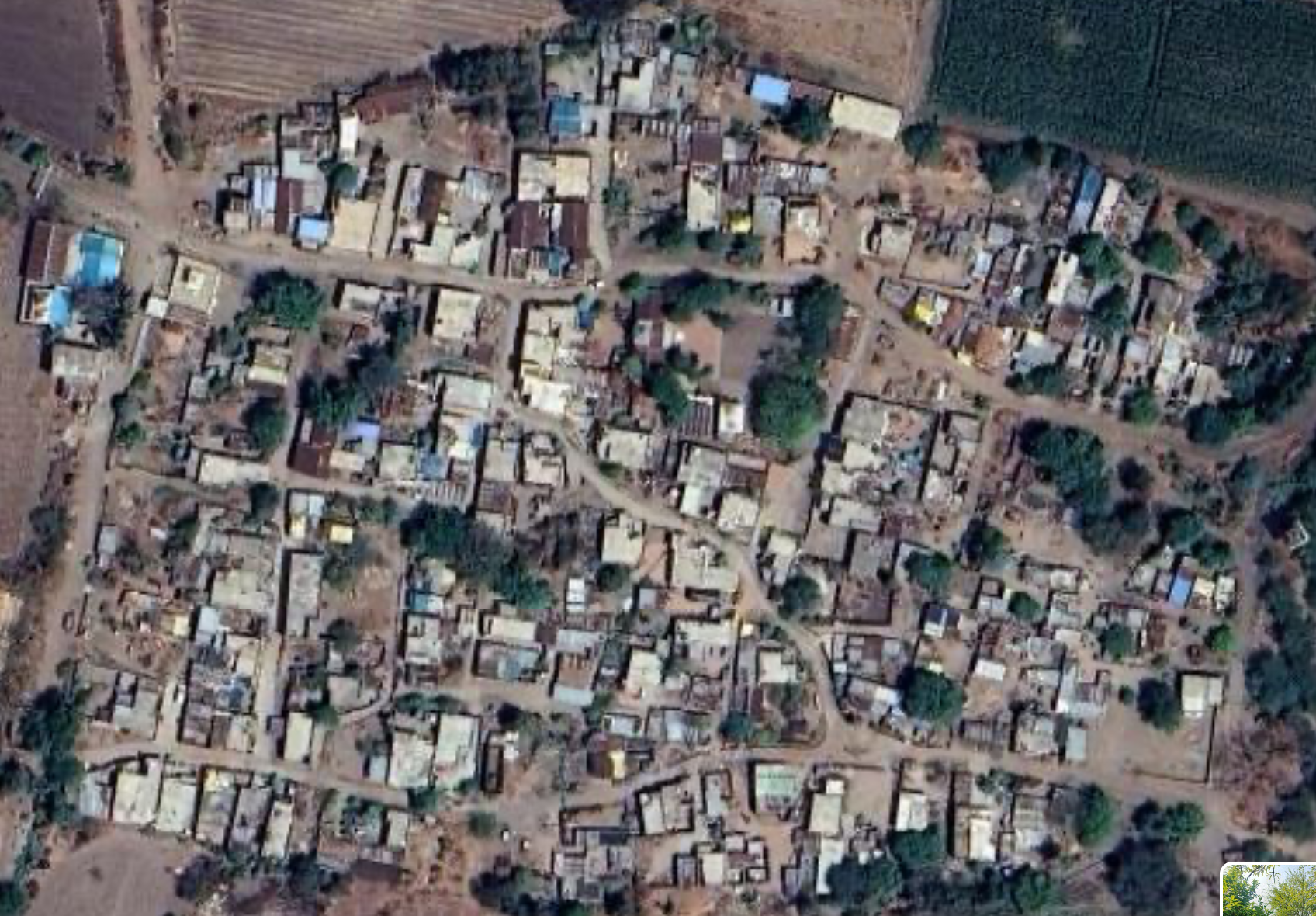 Map of Morgaon Village